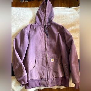 Vintage Women’s Carhartt Workwear Winter Jacket Purple